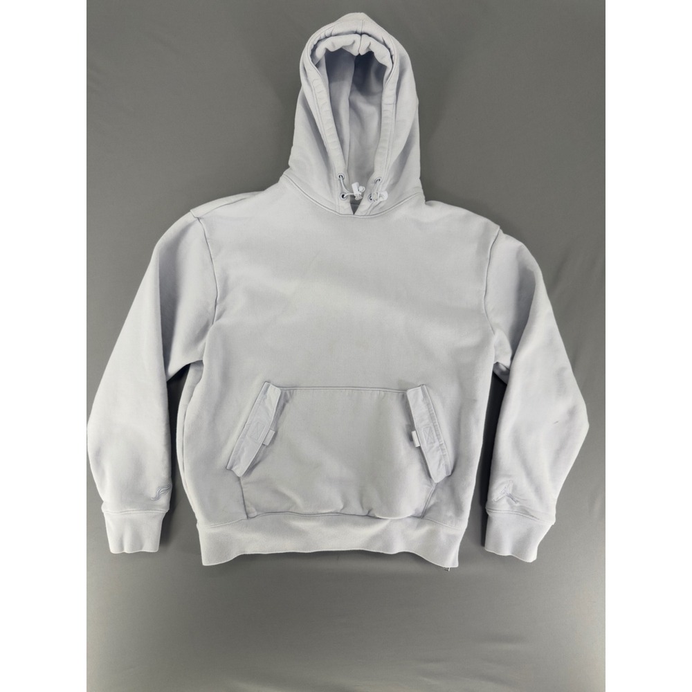Jordan x SoleFly Heavyweight Fleece Hoodie Size M Light Blue Gray DV7509-085⁠
